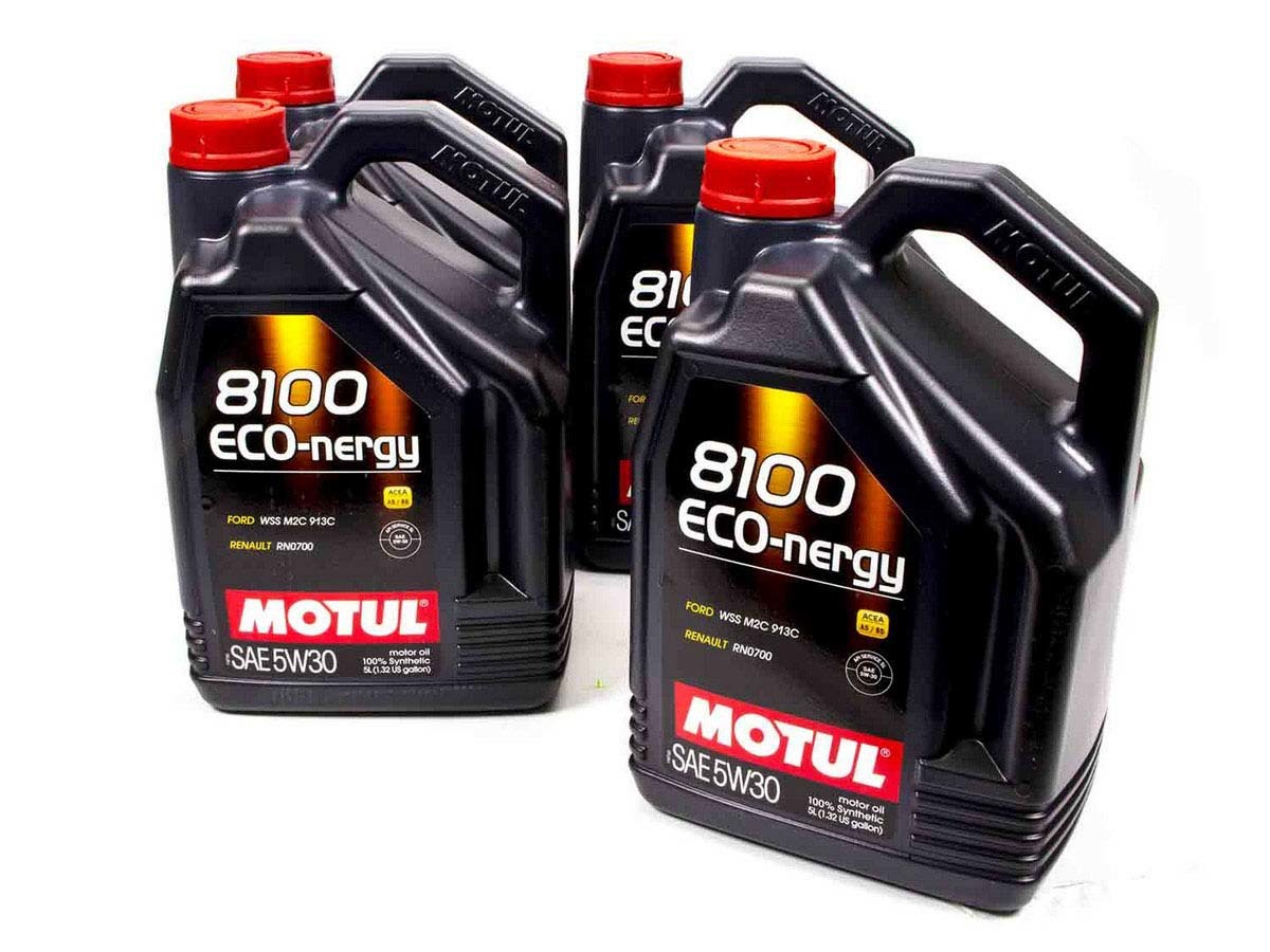 5 ltr 8100 Eco-nergy 5W30 Synthetic Motor Oil - Set of 4