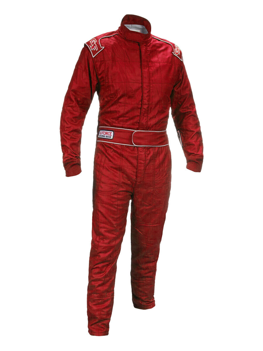 UPC 845917000022 product image for GFR35451LRGRD Mens Racing Suit, Red - Large | upcitemdb.com