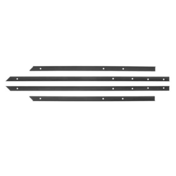 WES42-141955 Black Pinch Weld Covers for 2021-Ford Bronco 2 Door