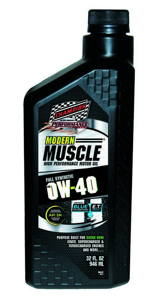 1 qt. Modern Muscle 40w Oil Full Synthetic