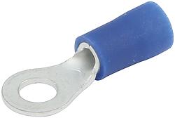 Allstar Performance ALL76042 16-14 Gauge Insulated Ring Terminal with No. 8 Hole Blue - Pack of 20 Allstar Performance ALL76042 16-14 Gauge Insulated Ring Terminal with No. 8 Hole Blue - Pack of 20
