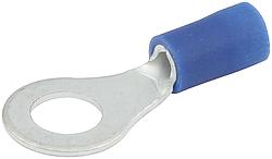 Allstar Performance ALL76044 16-14 Gauge Insulated Ring Terminal with 0.25 in. Hole Blue - Pack of 20 Allstar Performance ALL76044 16-14 Gauge Insulated Ring Terminal with 0.25 in. Hole Blue - Pack of 20