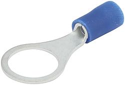 Allstar Performance ALL76046 16-14 Gauge Insulated Ring Terminal with 0.37 in. Hole Blue - Pack of 20 Allstar Performance ALL76046 16-14 Gauge Insulated Ring Terminal with 0.37 in. Hole Blue - Pack of 20