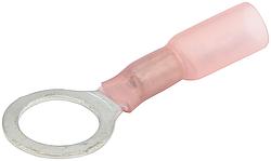 Allstar Performance ALL76066 22-18 Gauge Heat Shrink Ring Terminal with 0.37 in. Hole Red - Pack of 10 Allstar Performance ALL76066 22-18 Gauge Heat Shrink Ring Terminal with 0.37 in. Hole Red - Pack of 10