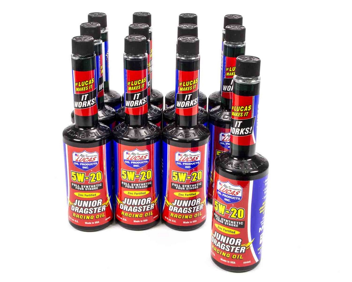 10380 5w20 15 Oz Junior Dragster Racing Oil, Case Of 12