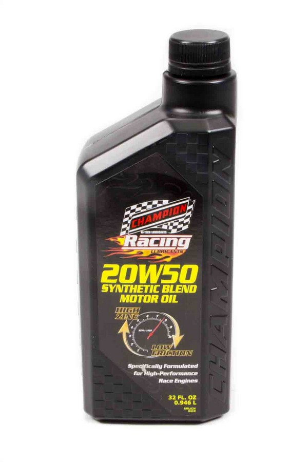 1 Qt. 20w50 Synthetic Racing Oil