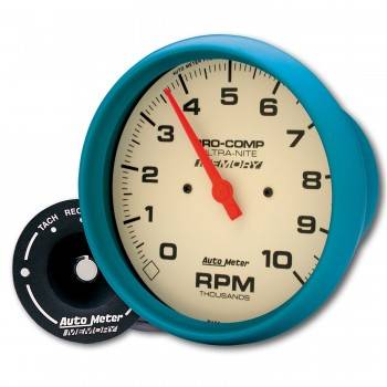 4594 10000 Rpm Ultra-nite In-dash Memory Tachometer