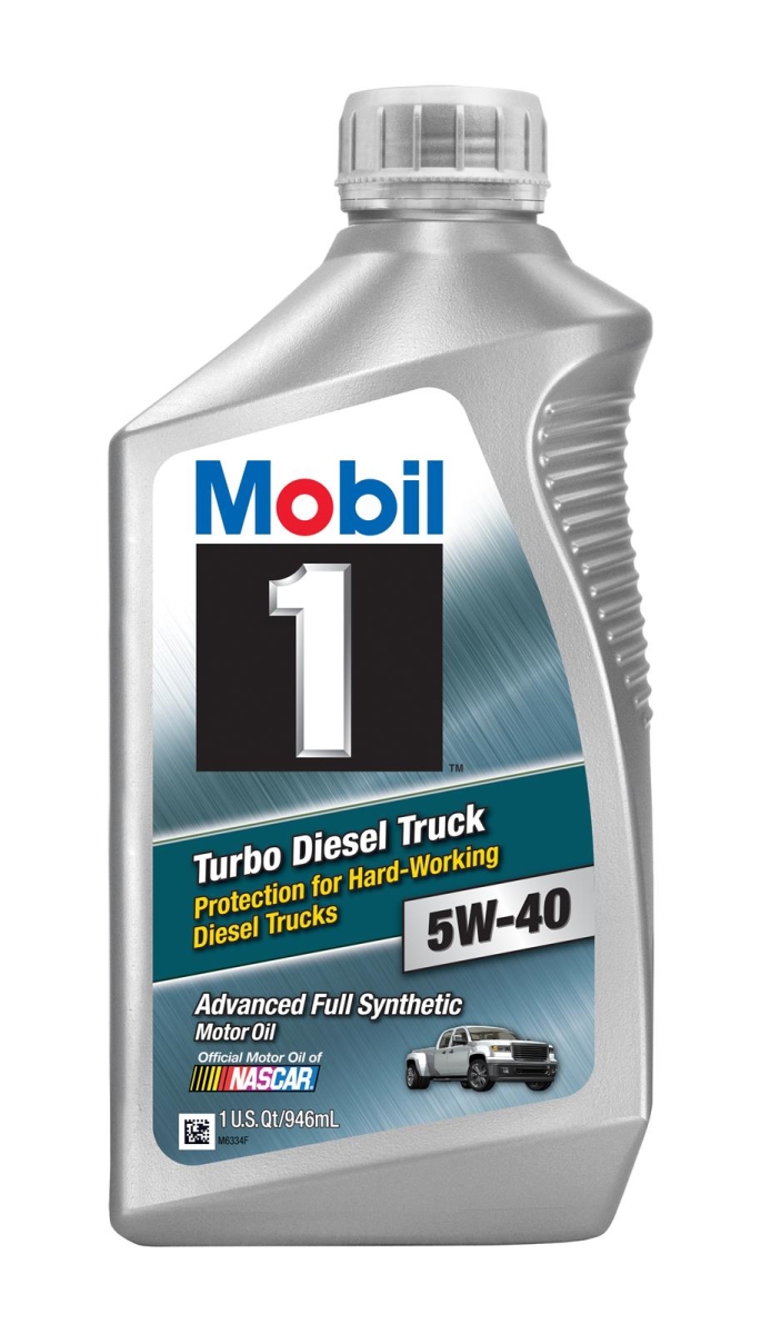 Mob122253-1 5w-40 Turbo Diesel Oil - 1 Qt.