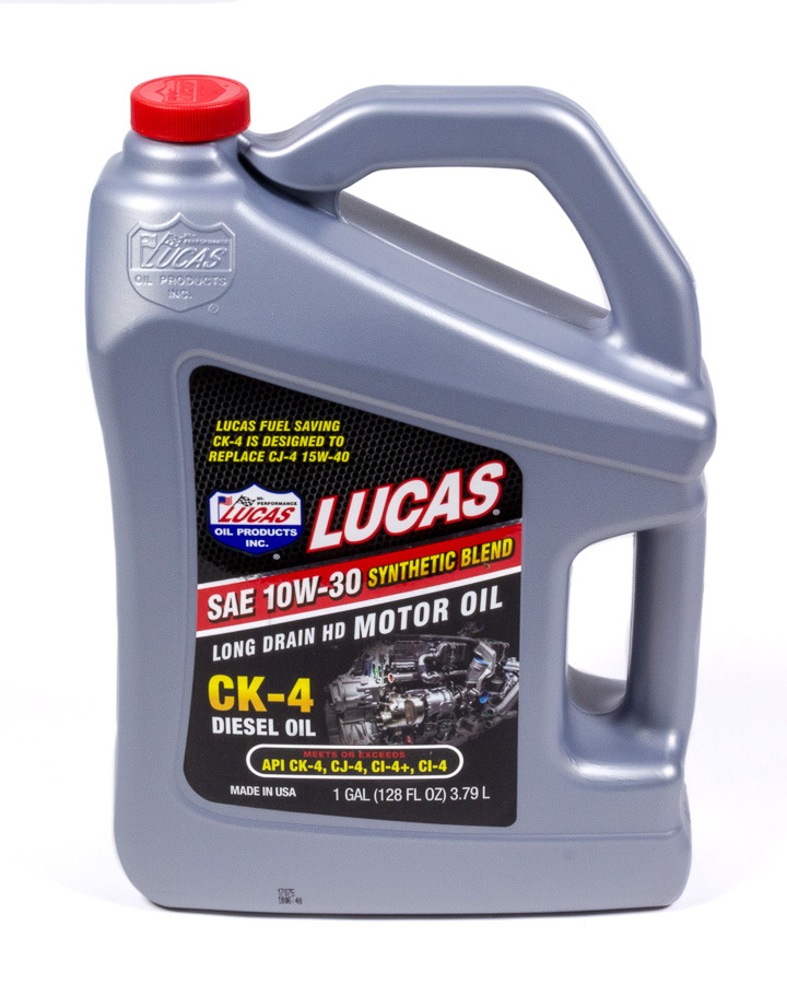 Luc10282 Synthetic Blend 10w-30 Diesel Oil Case - 1 Gal
