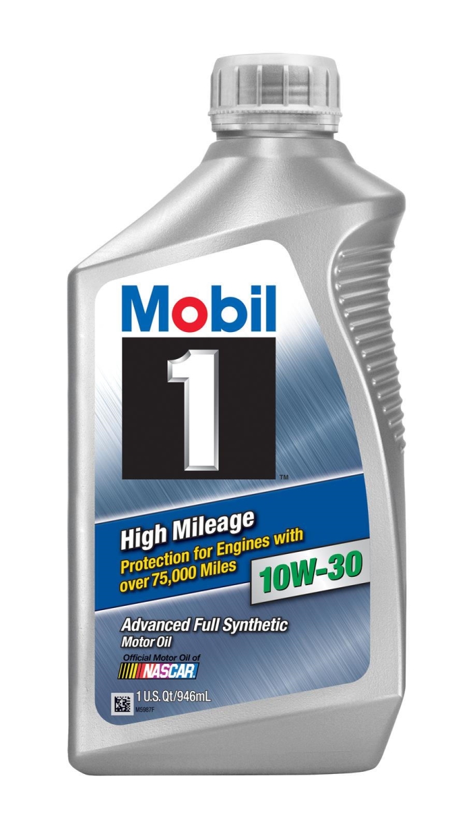 103535 10W-30 High Mileage Oil Bottles, 1 qt. - Case of 6