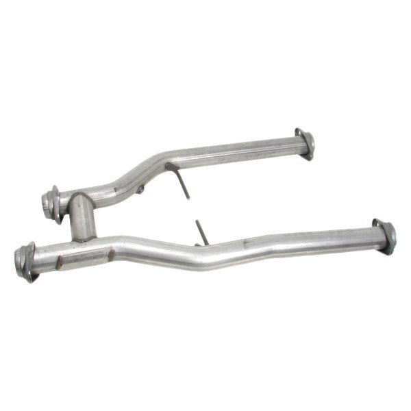BBK Performance 1510 Short Aluminized Steel Non Catted Mid-H-Pipe for 1979-1993 Ford Mustang 5.0 & 5.8L BBK Performance 1510 Short Aluminized Steel Non Catted Mid-H-Pipe for 1979-1993 Ford Mustang 5.0 & 5.8L