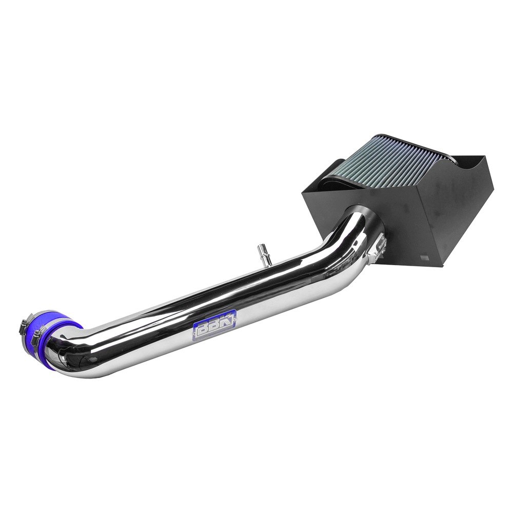 BBK Performance 1831 Aluminum Chrome Cold Air Intake System with Blue Filter for 2010-2014 Ford Raptor 6.2L BBK Performance 1831 Aluminum Chrome Cold Air Intake System with Blue Filter for 2010-2014 Ford Raptor 6.2L