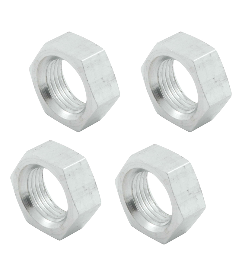 All18280 0.63 In. 18 Right Hand Aluminum Jam Nuts - Pack Of 4