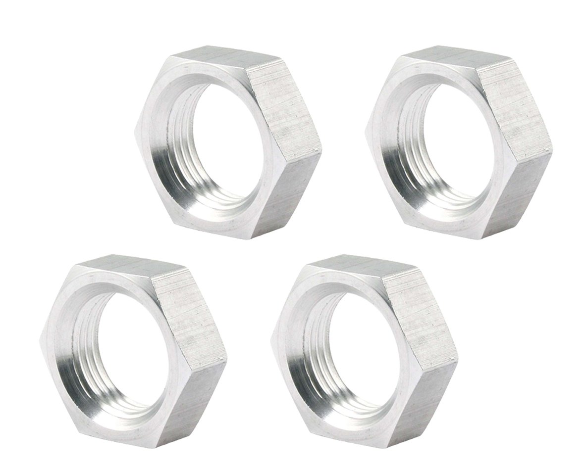 All18292 0.63 In. 18 Right Hand Steel Thin Od Jam Nuts - Pack Of 4