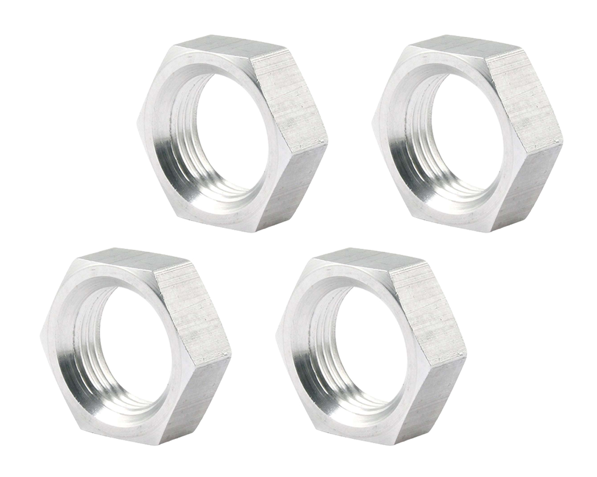 All18294 0.75 In. 16 Right Hand Steel Thin Od Jam Nuts - Pack Of 4