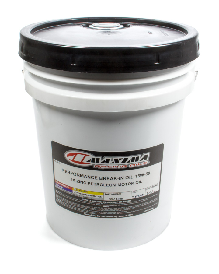 UPC 792363461344 product image for 39-11505 Performance Break-In Motor Oil ZDDP 15W50 Conventional - 5 gal | upcitemdb.com