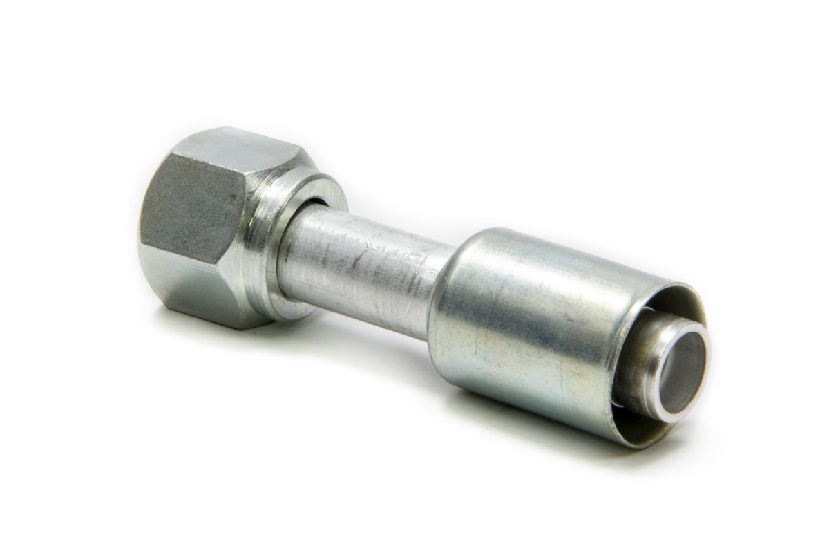 Vintage Air VIN354100 Hose End Fitting - Straight 0.62 in. Hose Crimp to 10 AN Female O-Ring Aluminum & Steel - Cadmium & Natural Vintage Air VIN354100 Hose End Fitting - Straight 0.62 in. Hose Crimp to 10 AN Female O-Ring Aluminum & Steel - Cadmium & Natural