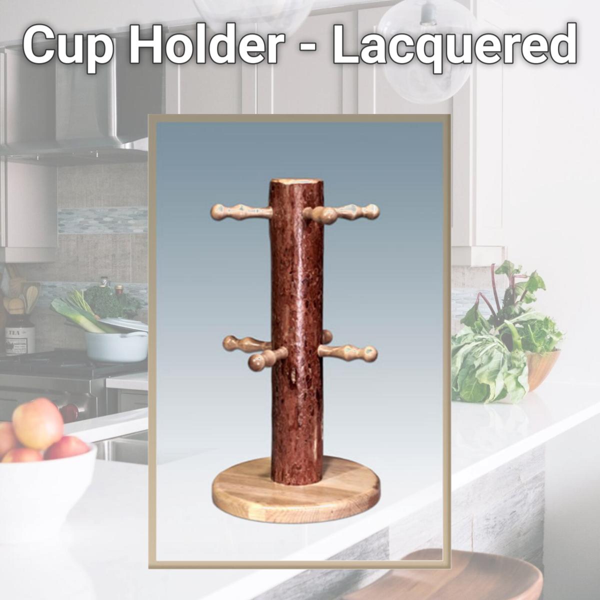 Picture of Montana Woodworks MWCUPV Cup Holder - Lacquered