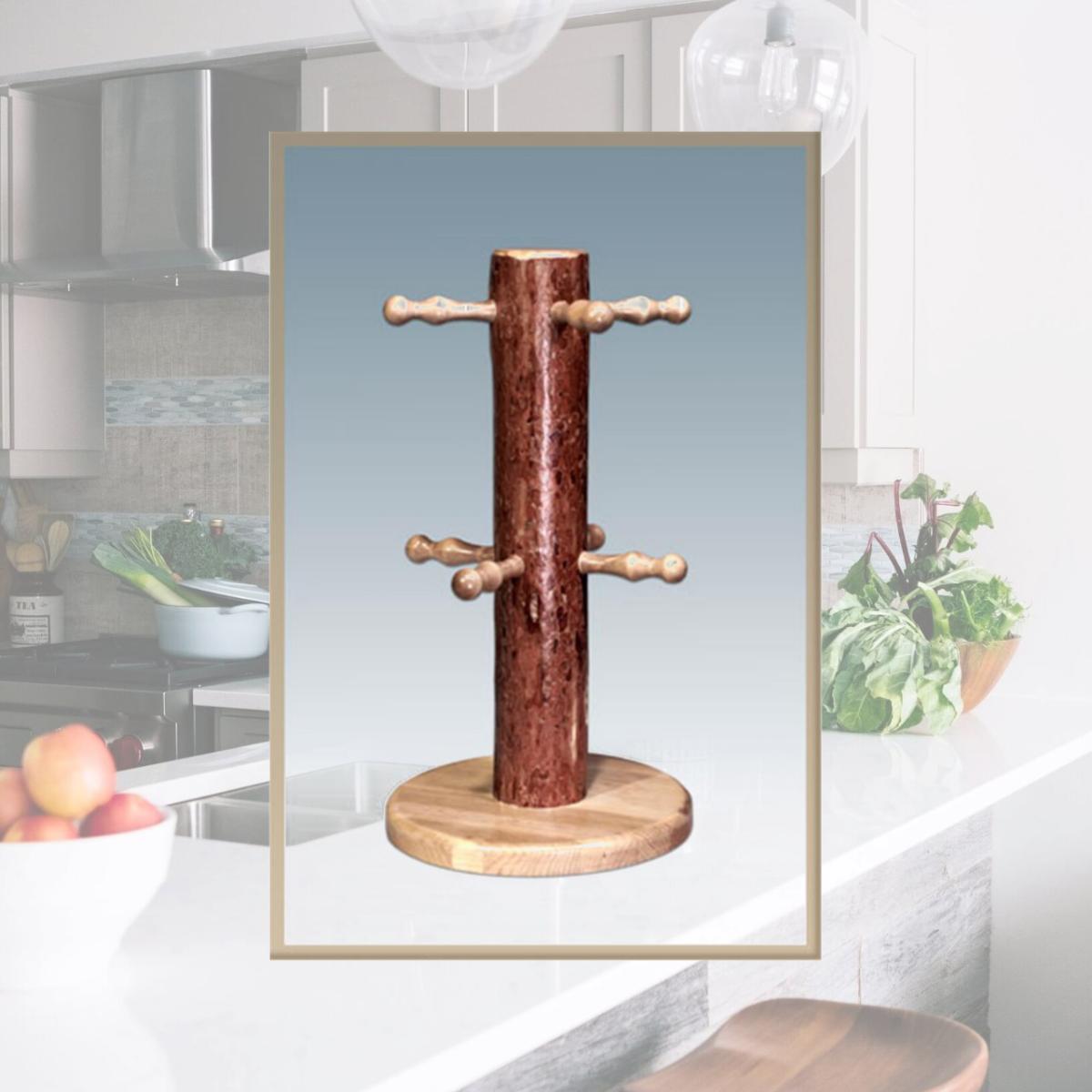 Picture of Montana Woodworks MWCUPV Cup Holder - Lacquered