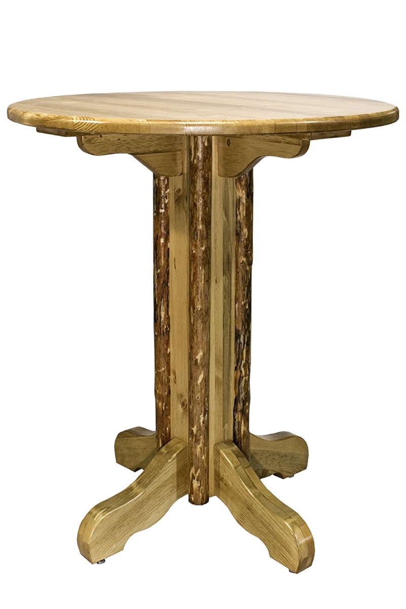 Mwgcptt36 Glacier Country Pub Table, Stained & Lacquered
