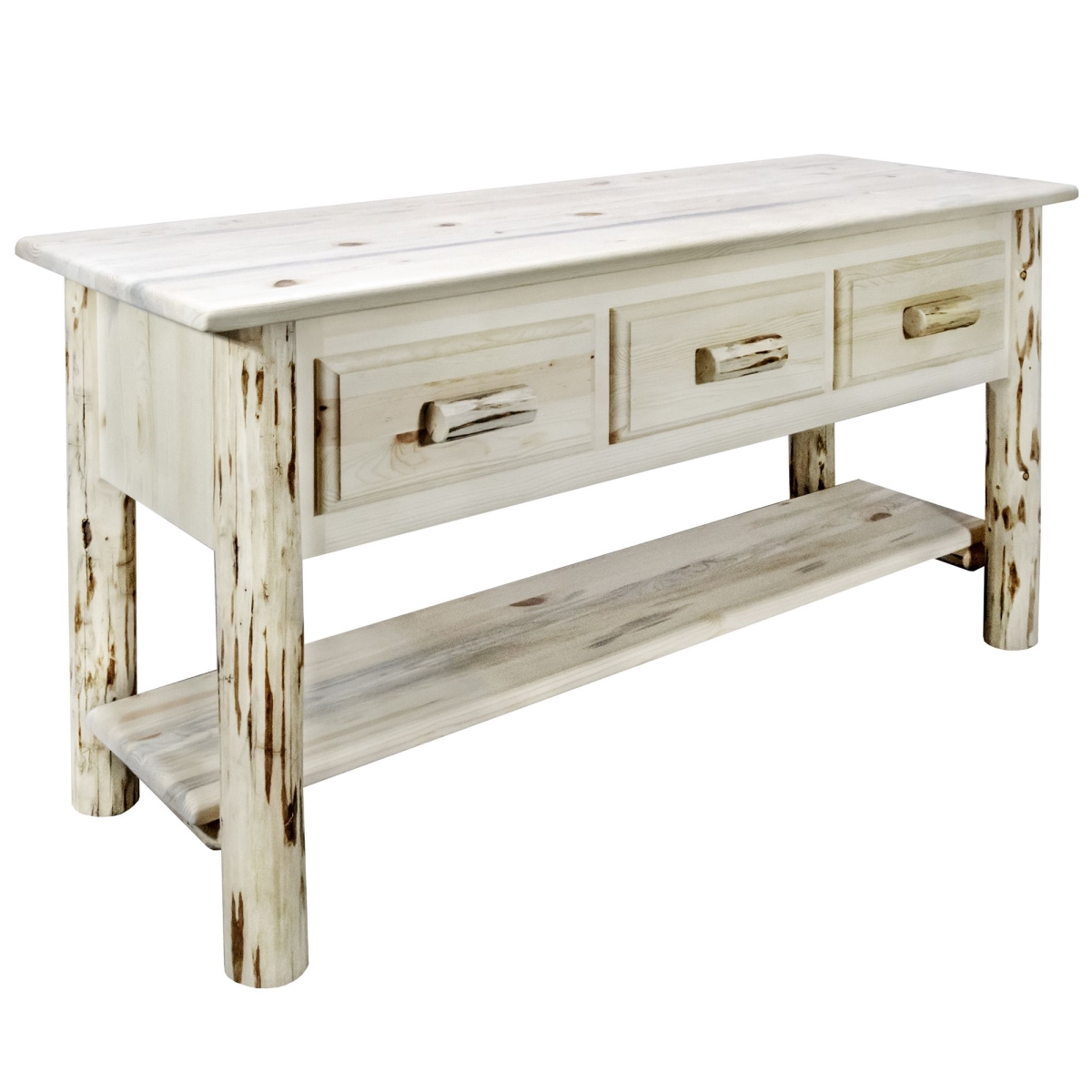 Mwcontblw3dr Montana Collection Console Table With 3 Drawers - 5.5 X 11.75 X 10.5 In.