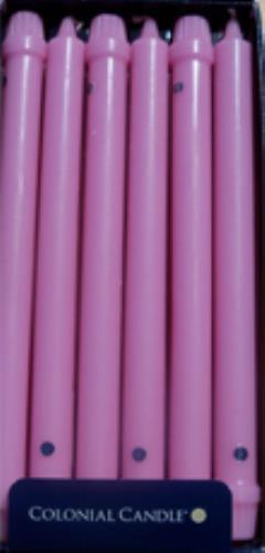 UPC 048019644099 product image for NCC12.3213 12 in. Classic Taper Candle, Pink - Pack of 12 | upcitemdb.com