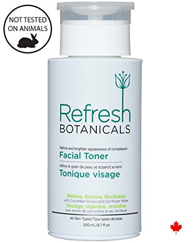 Refresh Botanicals Rb-toner-200 Natural & Organic Facial Toner For Sensitive Skin