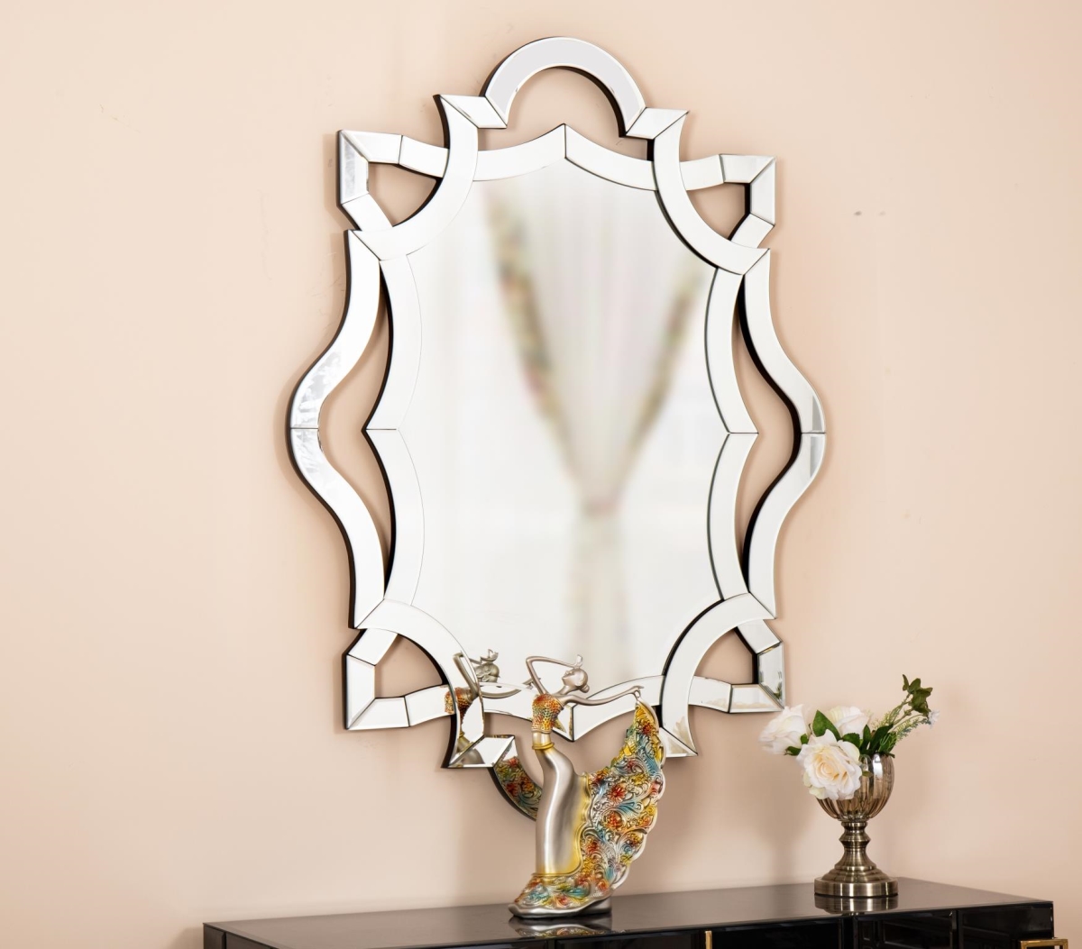 Myco Furniture Ma923 1 X 36 X 48 In. Marin Wall Mirror, Clear Mirror