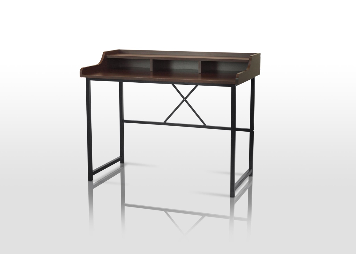 Myco Furniture 8732 Writing Desk, Brown