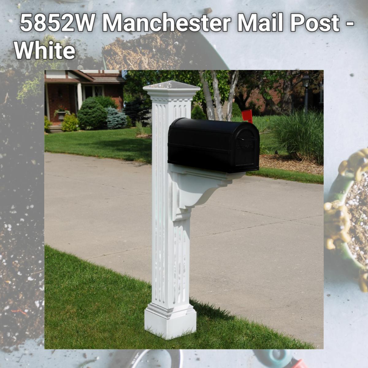 Picture of Mayne 5852W Manchester Mail Post - White