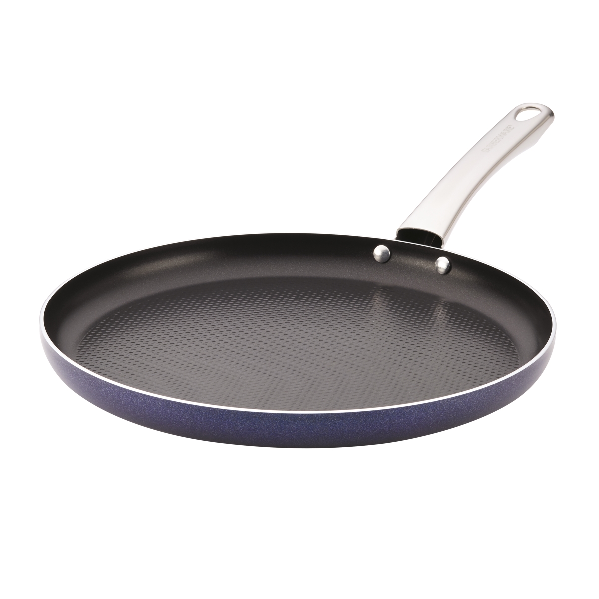10051 Luminescence Aluminum Nonstick Round Griddle, Sapphire Shimmer - 12 In.