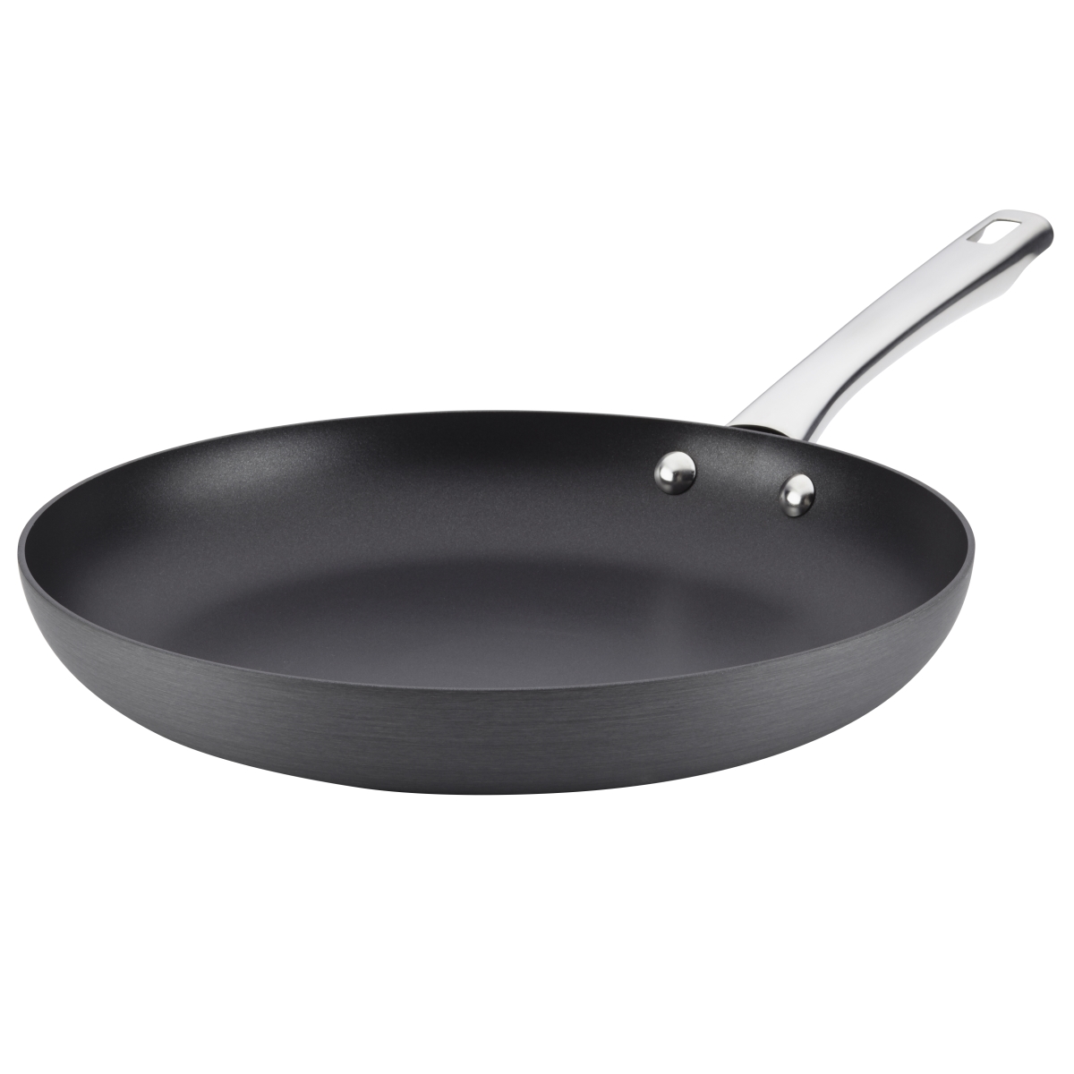 84514 12 In. Hard-anodized Nonstick Skillet- Gray