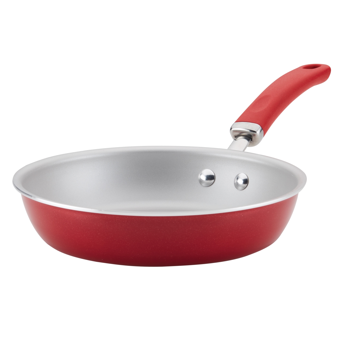 11998 Create Delicious Aluminum Nonstick Deep Skillet, 9.5 In. - Red Shimmer