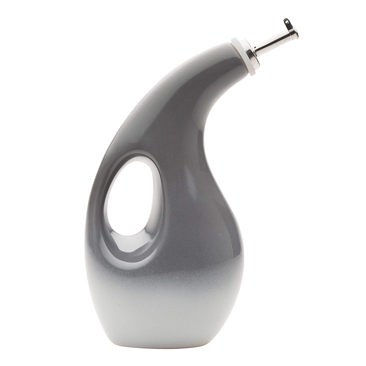 47850 24 Oz Ceramics Evoo Dispensing Bottle, Gray Ombre
