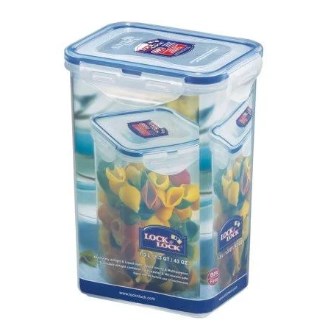 Hpl809 5.5-cup Easy Essentials Pantry Rectangular Food Storage Container, Clear