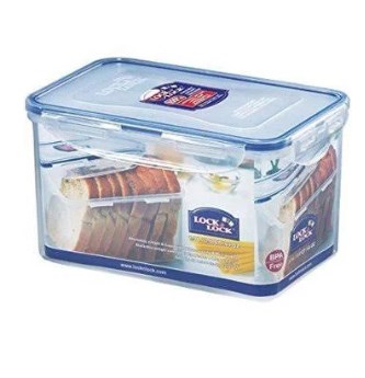 Hpl818 8-cup Easy Essentials Pantry Rectangular Food Storage Container, Clear