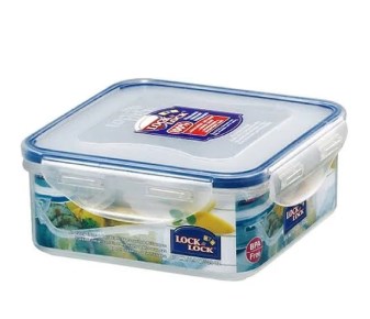 Hpl823 29 Oz Easy Essentials Square Food Storage Container, Clear