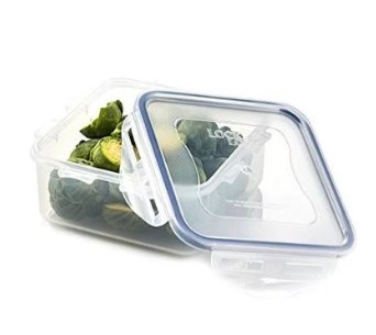 Hpl854 20 Oz Easy Essentials Square Food Storage Container, Clear