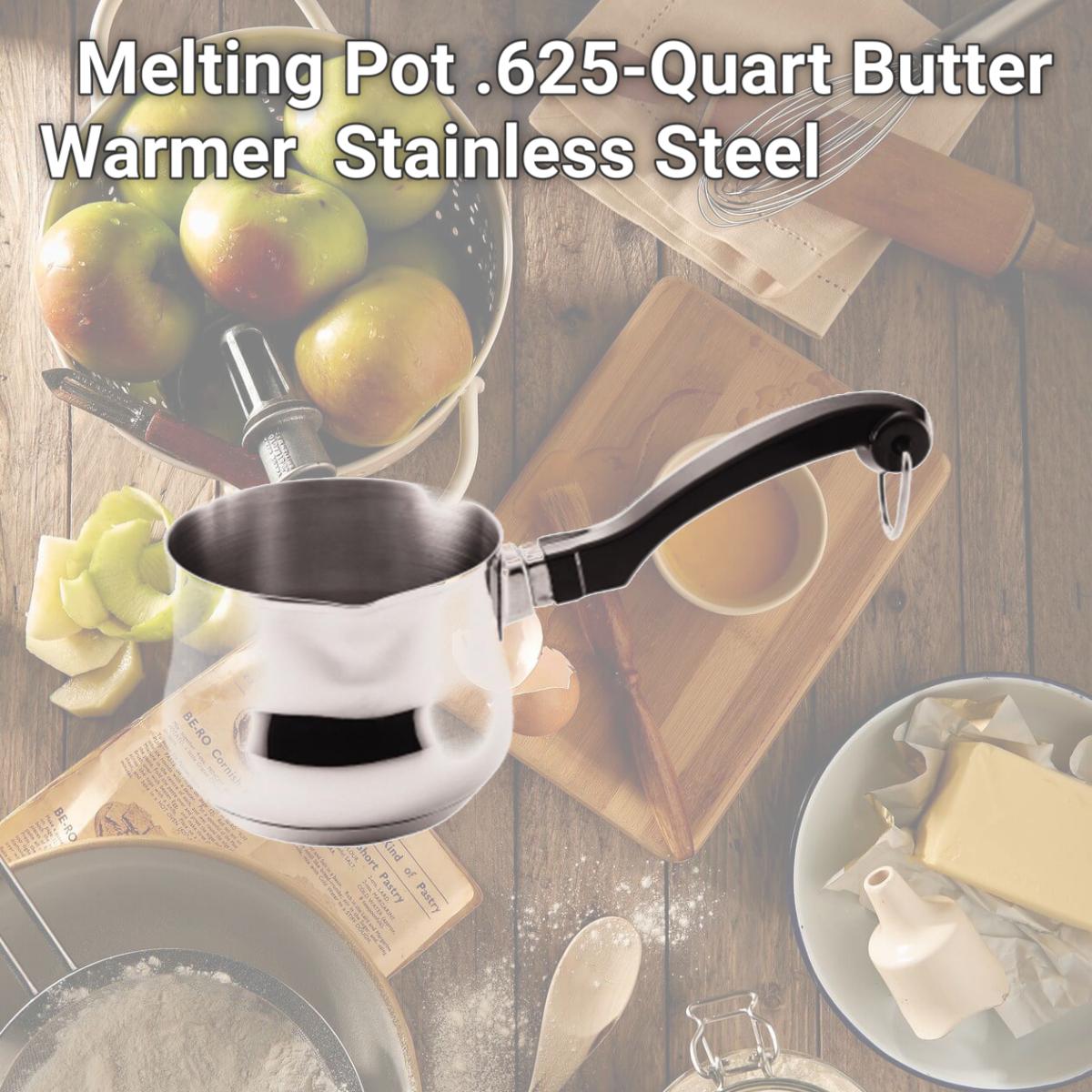 Picture of Farberware 70369 Melting Pot .625-Quart Butter Warmer  Stainless Steel