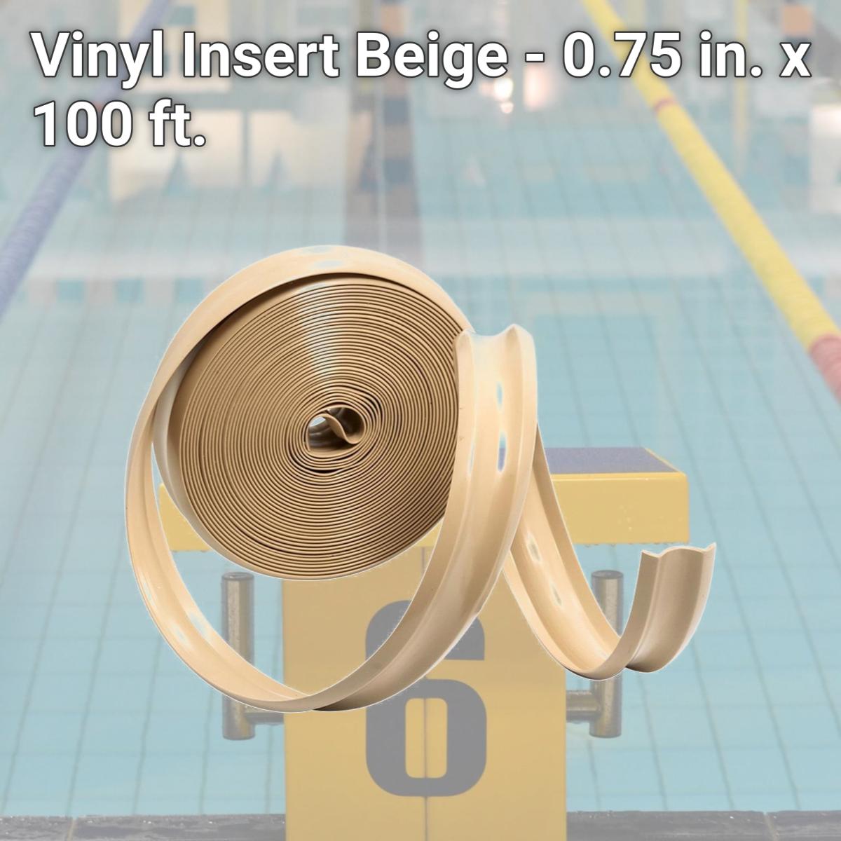 Picture of Camco CMC25252 Vinyl Insert, Beige - 0.75 in. x 100 ft.
