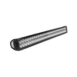 Wes09-12230-60s Led Light Bar Lower Profile Double Row 30 In. Spot With 3w Osram, Black