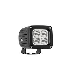 Wes09-12252a-pr 3 X 2.5 In. Xp Led Auxiliary Light Spot With 5w Cree, Black - Set Of 2