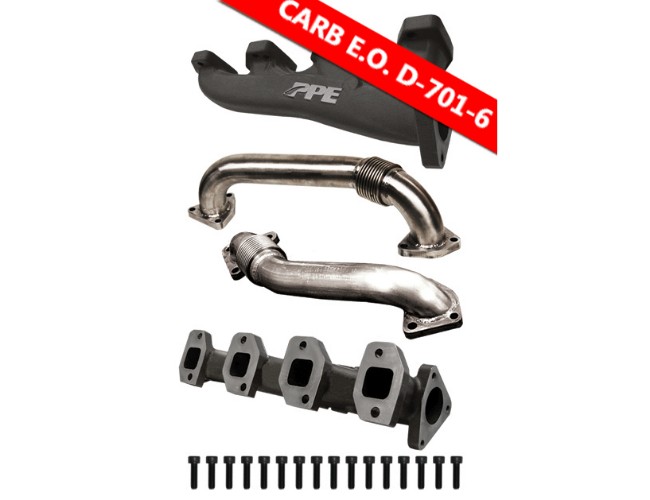Ppe116111000 High-flow Exhaust Manifolds With Up-pipes