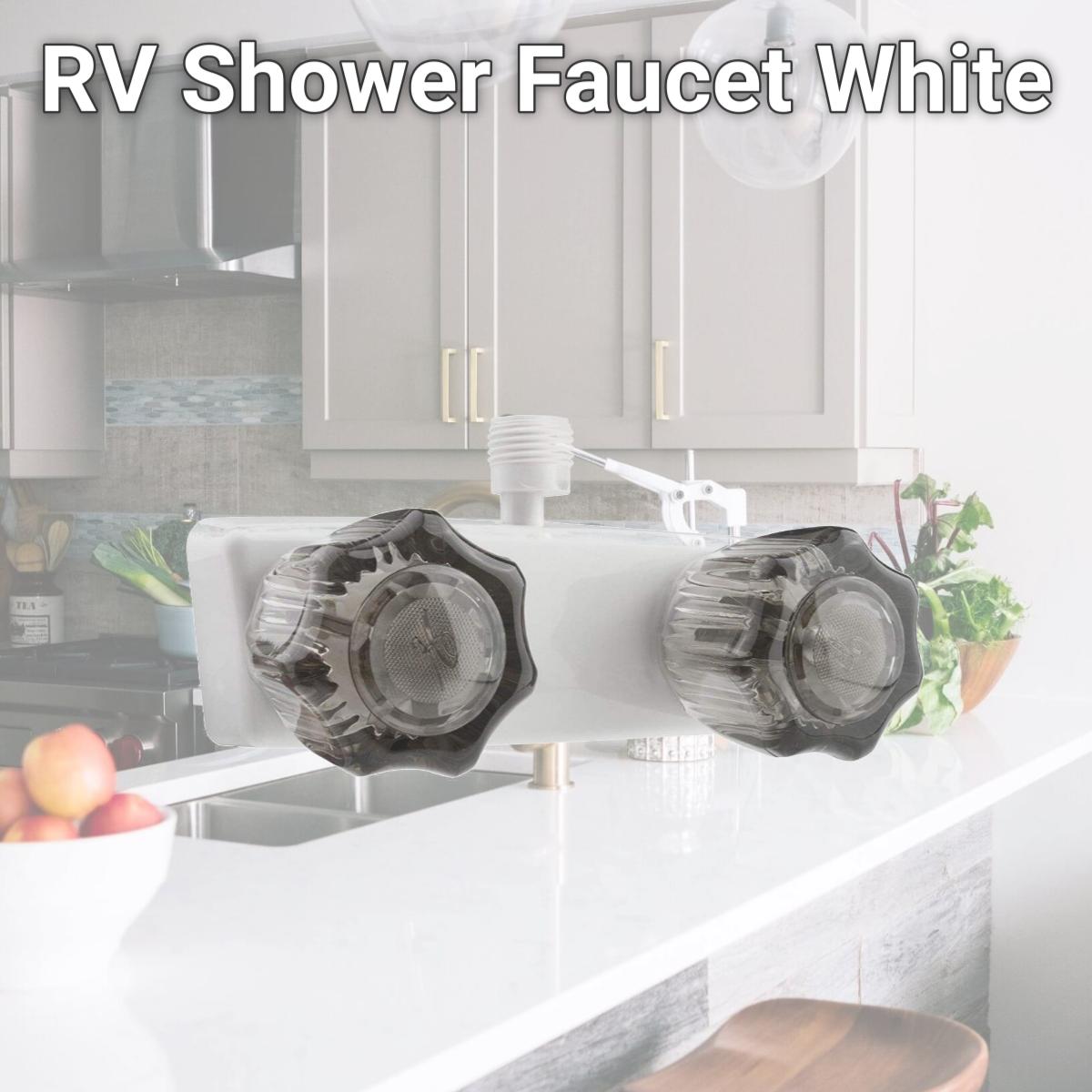 Picture of Dura Faucet DFTDF-SA100S-WT RV Shower Faucet, White