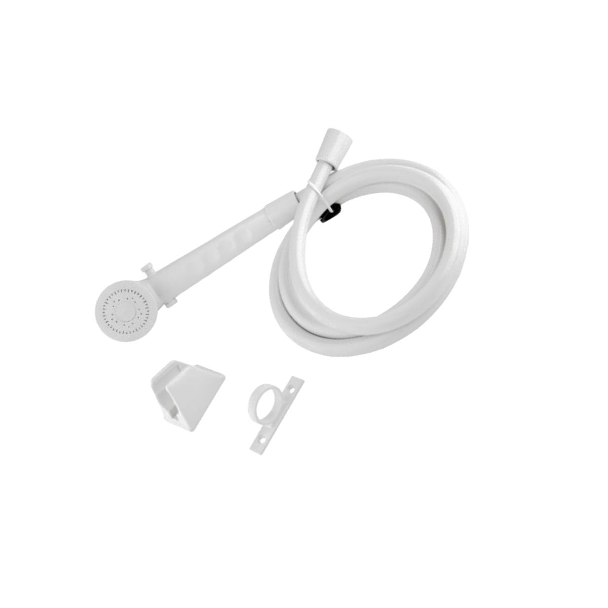 Picture of Dura Faucet DFTDF-SA130-WT RV Shower Head & Hose, White