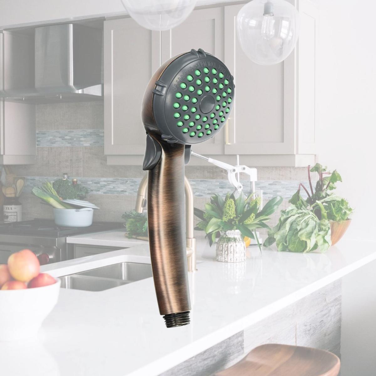 Picture of Dura Faucet DFTDF-SA400-ORB RV Hand Held Shower Wand, Oil Ruibbed Bronze