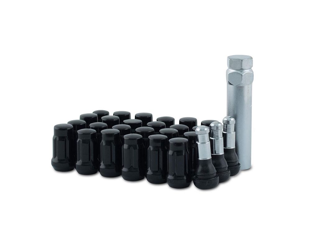 Mr. Lugnut MRL5740K5-BLK Spline Conical 0.5 in.-20 Right Hand Closed End Spline 5 Lug Install Kits Black Mr. Lugnut MRL5740K5-BLK Spline Conical 0.5 in.-20 Right Hand Closed End Spline 5 Lug Install Kits Black