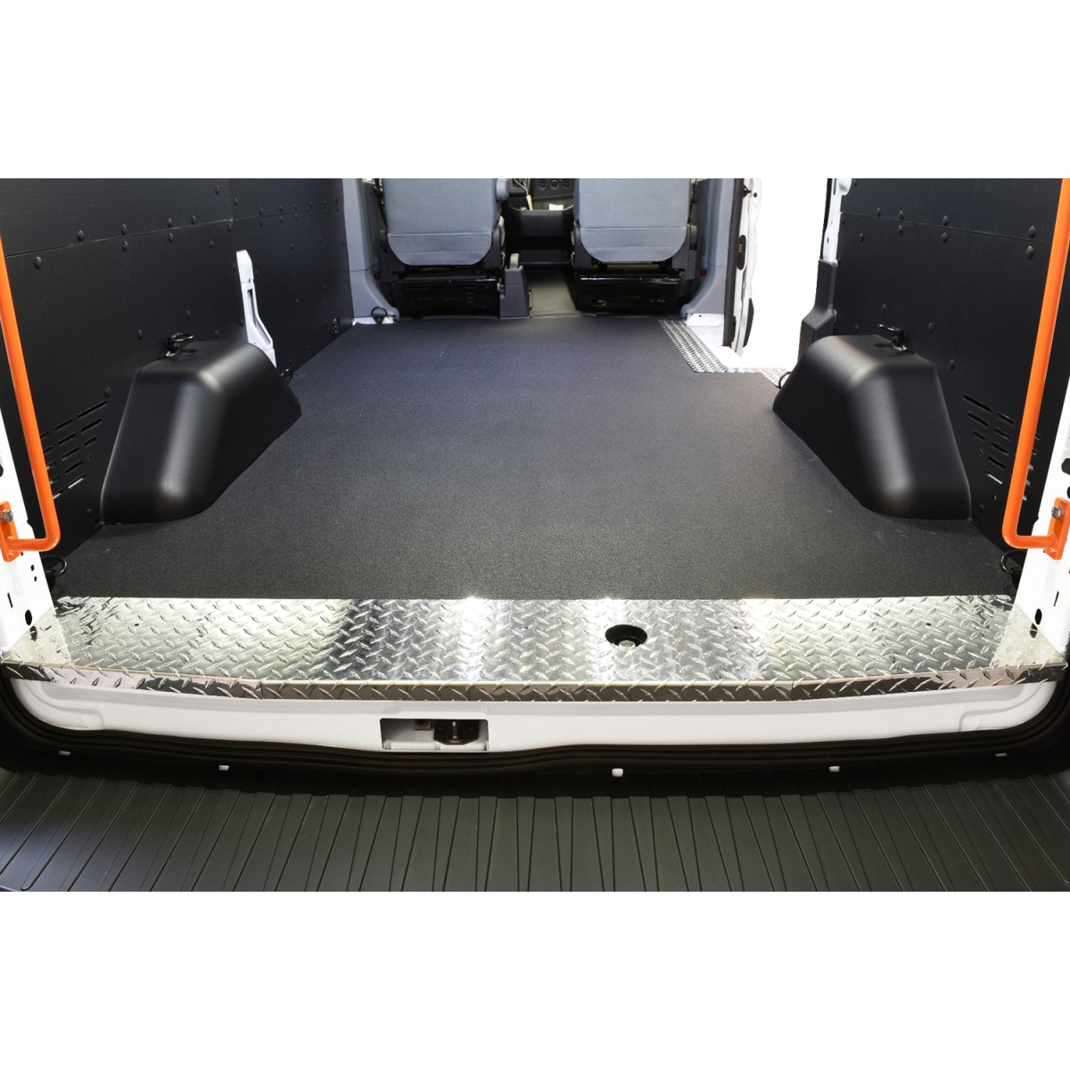 Kargo Master KGM40463 Aluminum Dia Plate Transit Side & Rear Door Threshold Kargo Master KGM40463 Aluminum Dia Plate Transit Side & Rear Door Threshold