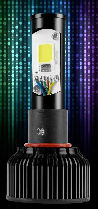 XK Glow XKGXK042004-HB3 RGB 2 in 1 LED Headlight Bulb Million Color Smartphone Controlled LED Headlight XK Glow XKGXK042004-HB3 RGB 2 in 1 LED Headlight Bulb Million Color Smartphone Controlled LED Headlight
