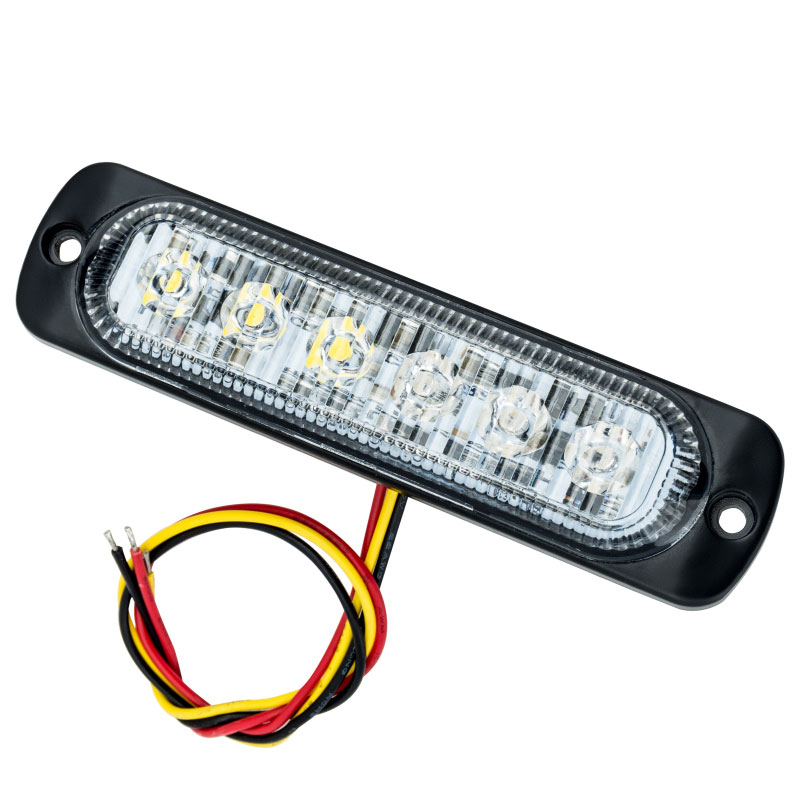 UPC 351100220165 product image for ORL3511-002 6 LED Slim Strobe - Blue | upcitemdb.com